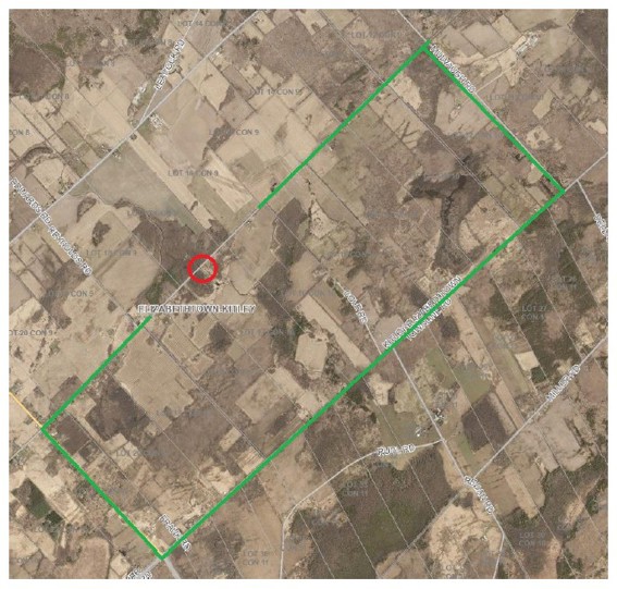 Kitley Line 9 Detour Route